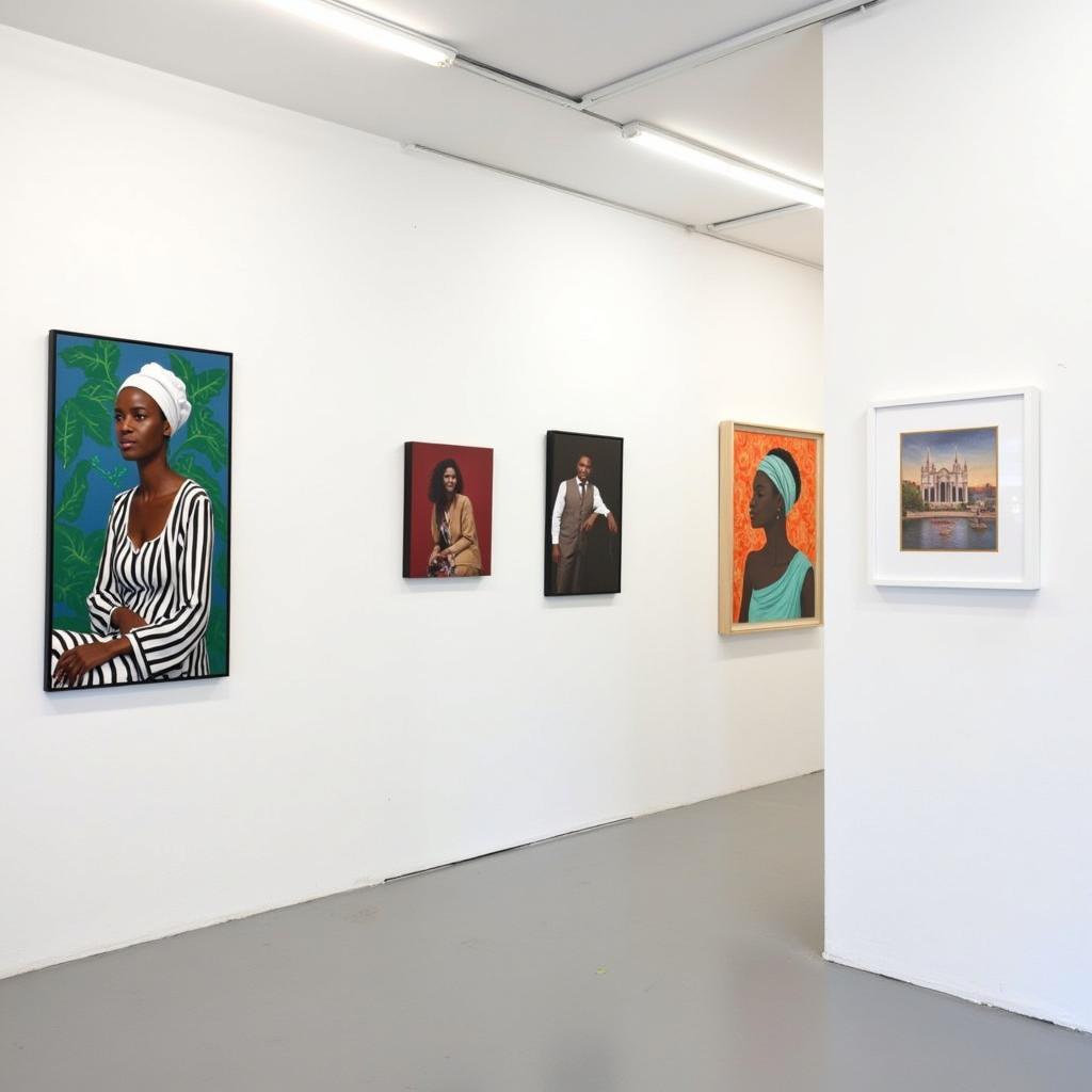 Contemporary African art exhibition in Amsterdam