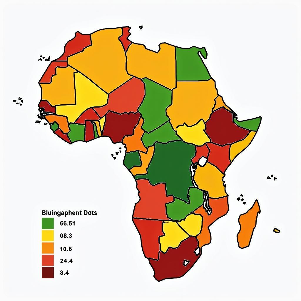 African Countries by HDI