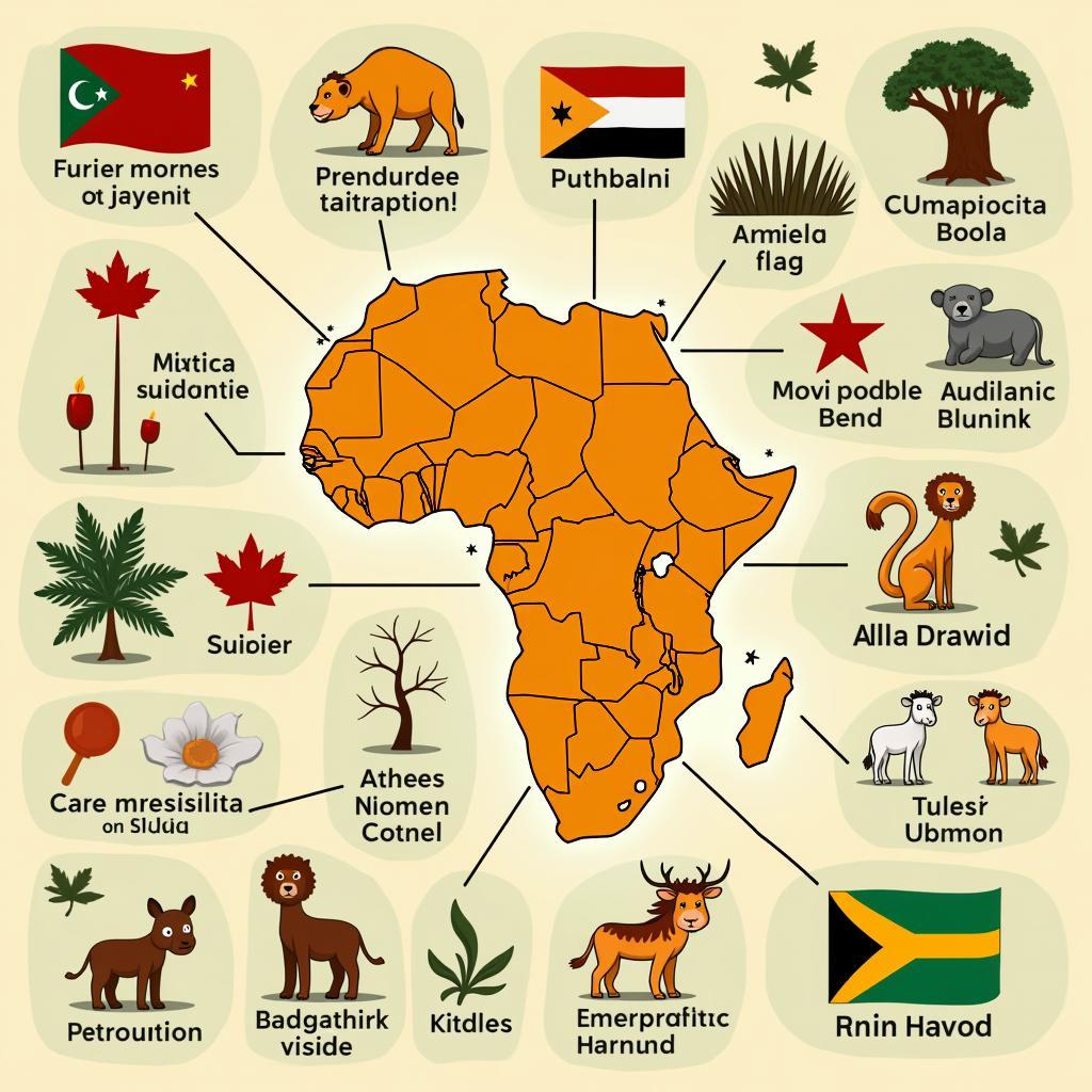 Deciphering the Meaning Behind African Country Flags Symbols