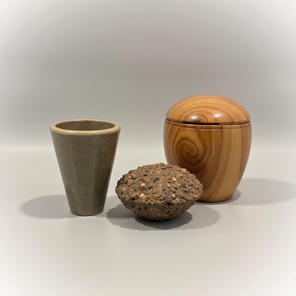 African Cremation Urn Made from Natural Materials