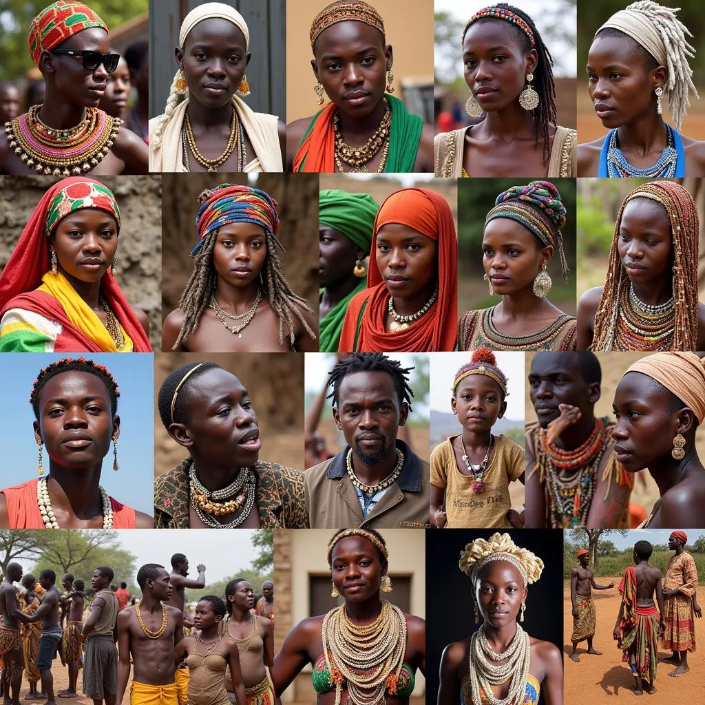 Diverse cultures of Africa