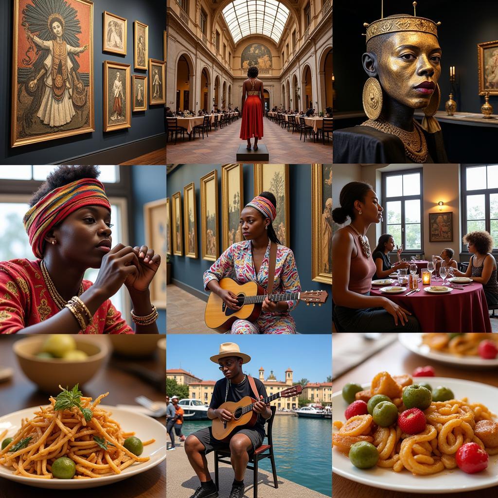 African Cultural Influence in Europe: Art, Music, and Food