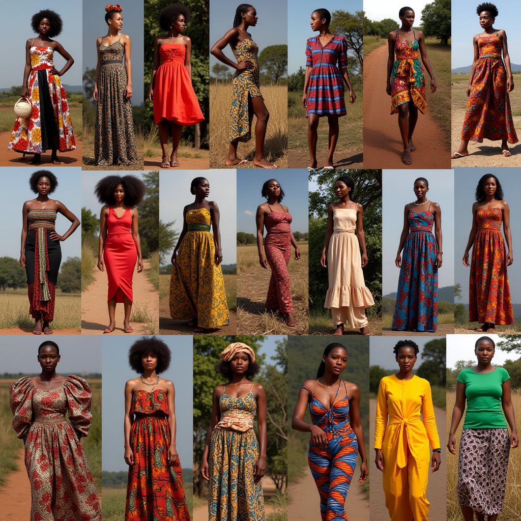 Diverse African Cultural Wear