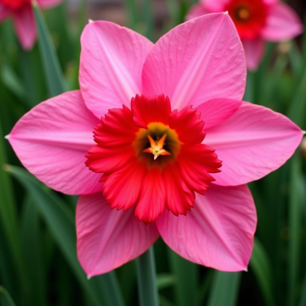 African daffodil in full bloom