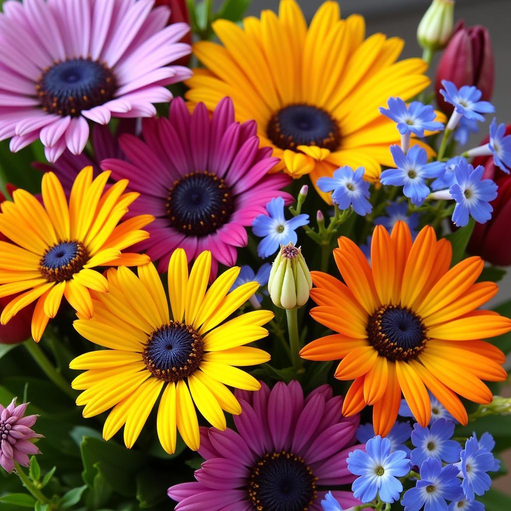 colorful-african-daisy-bouquet