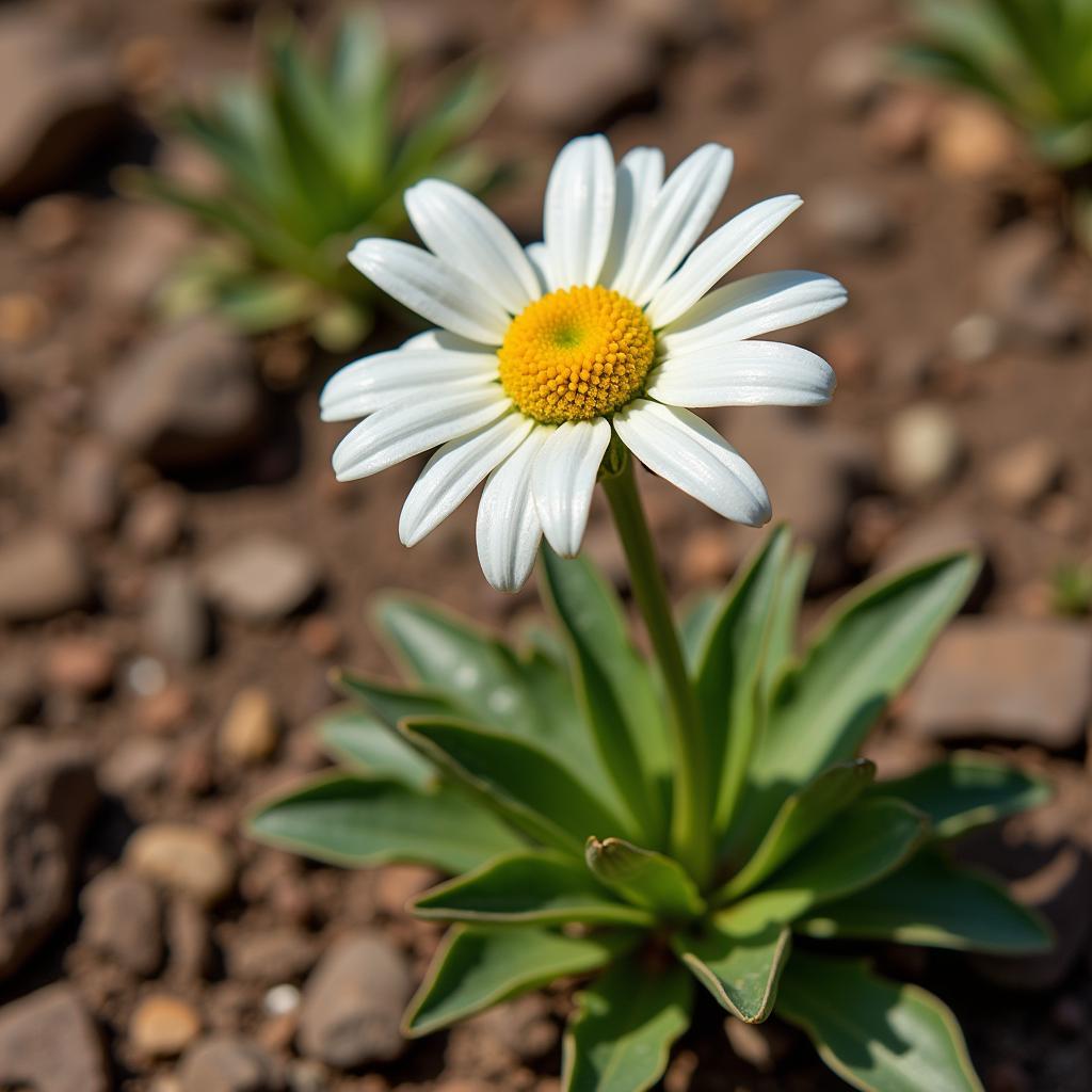 African daisy drooping due to underwatering