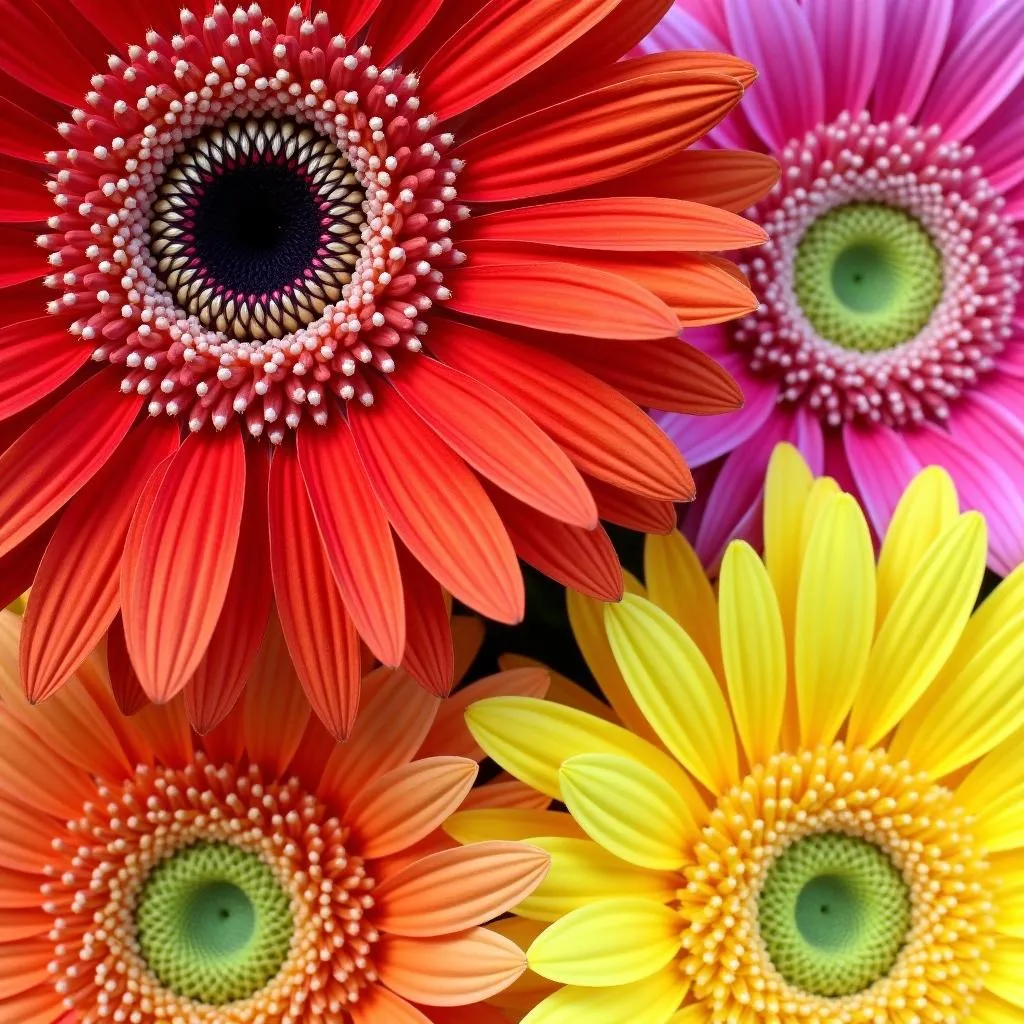 African Daisy Flower Images: Vibrant Gerbera Daisies