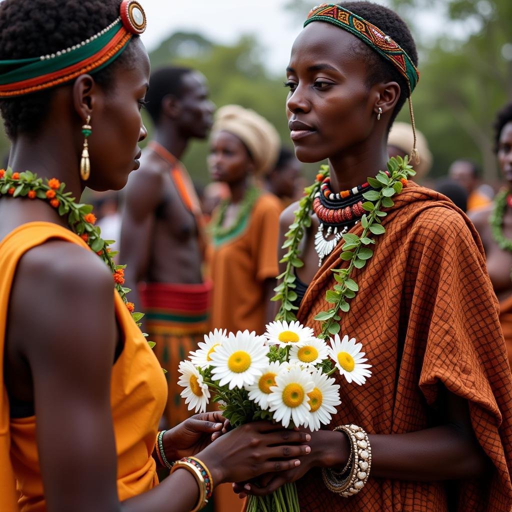 African Daisy in Traditional Ceremony