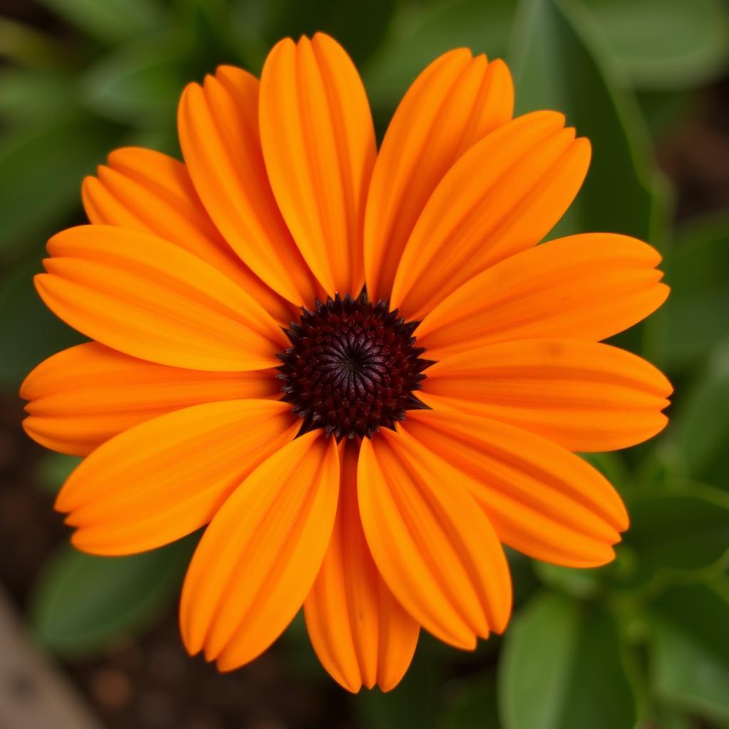 African Daisy Perennial in Full Bloom