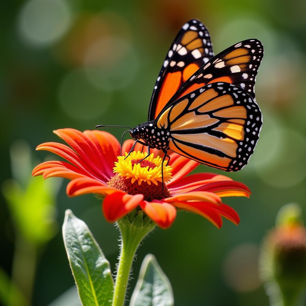 African Daisy Tree Attracting Pollinators