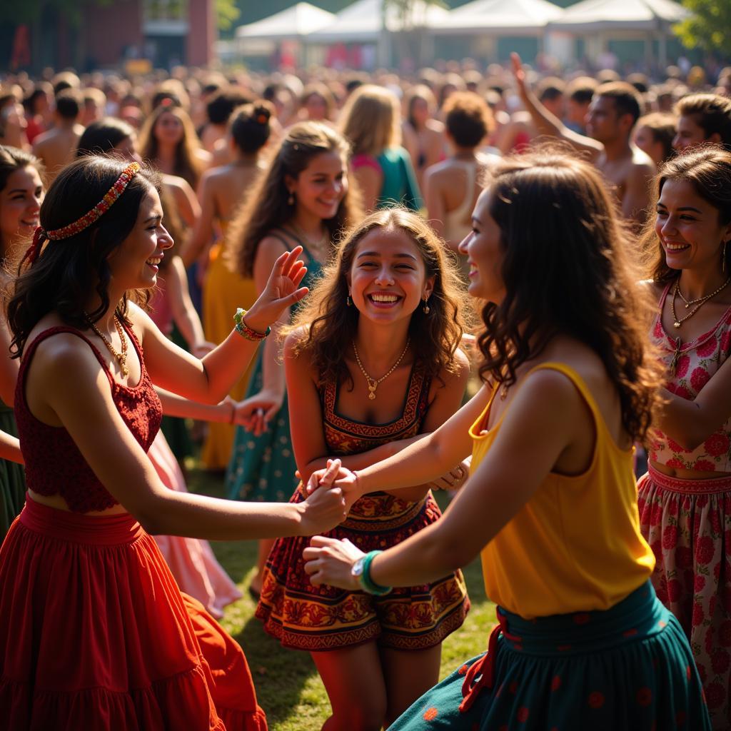 Vibrant African dance celebration