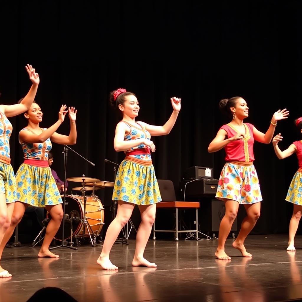 Energetic Traditional Dance Performance in Africa