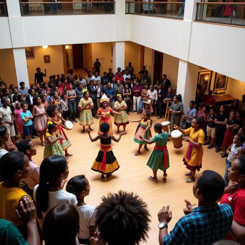 African Dance Performance at AAMM