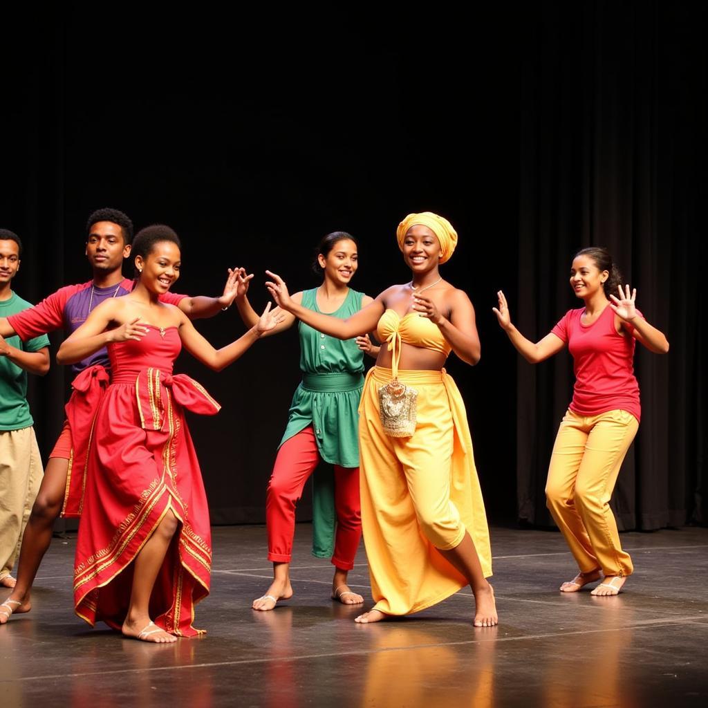 African Dance Performance in Mumbai