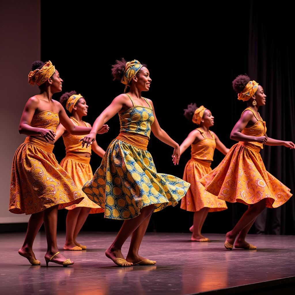 Energetic African Dance Performance in Mumbai