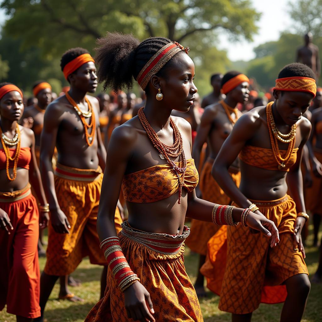 Traditional African Dance Ritual