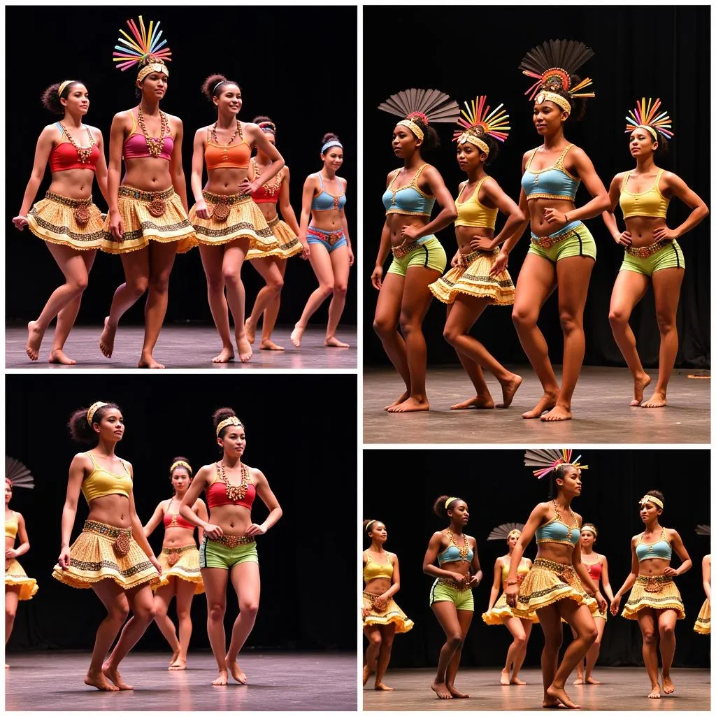 Various African Dance Styles