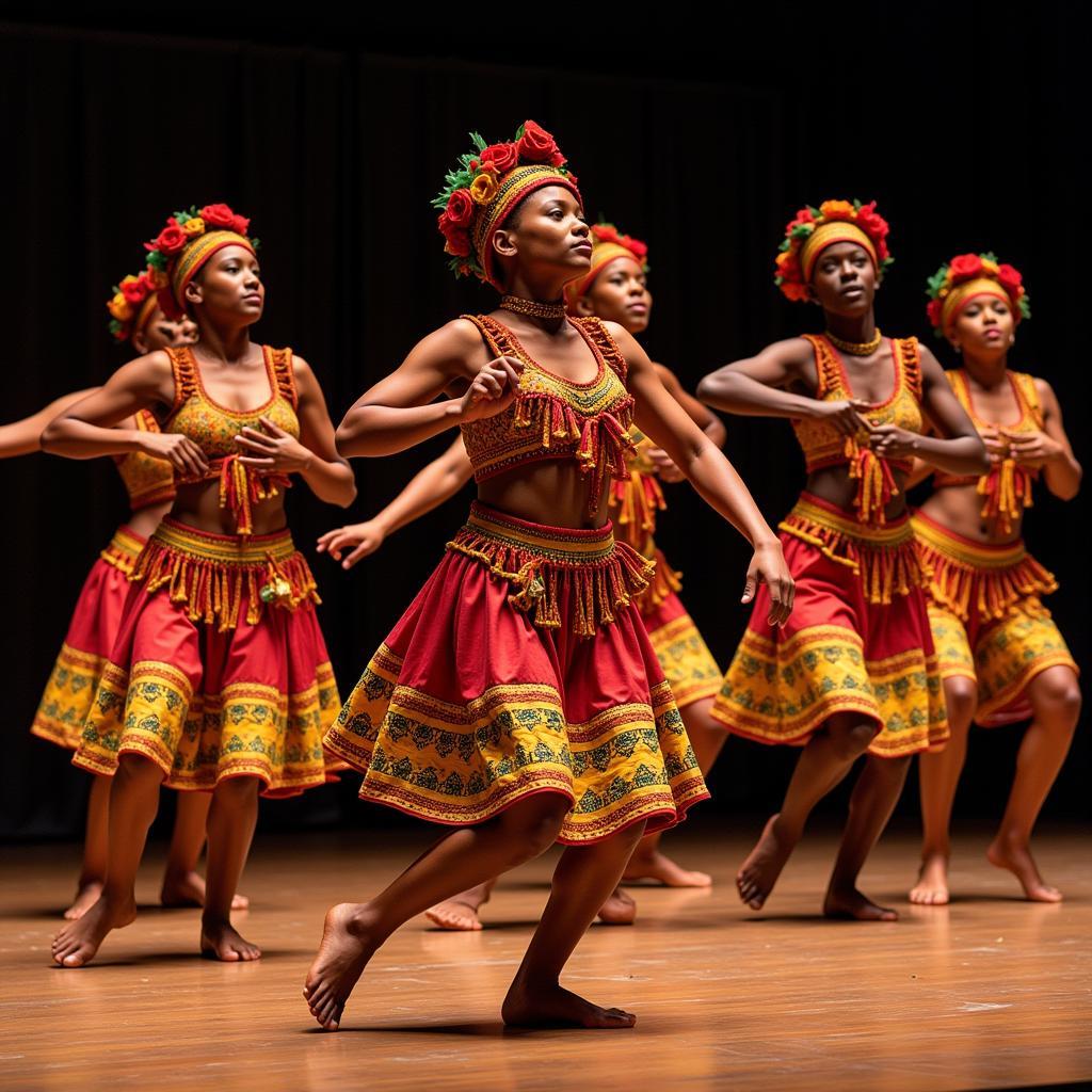 African Dancers Performance