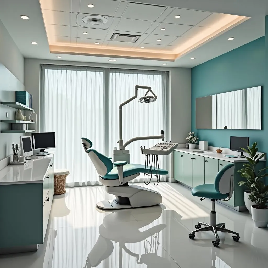 Modern African Dental Clinic Interior