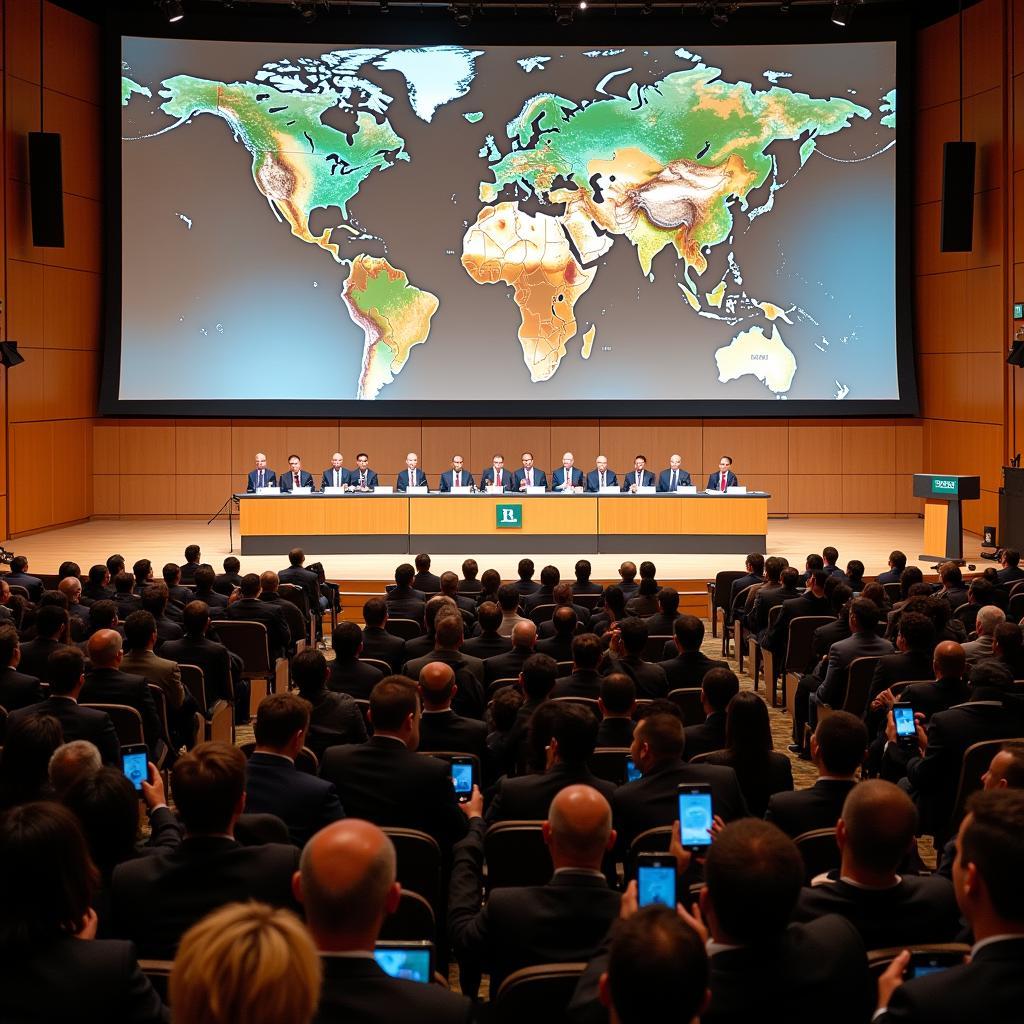 Delegates at the African Development Bank Annual Summit