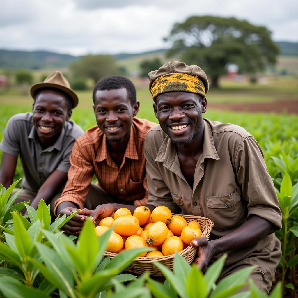 African Farmers Benefit from Development Project