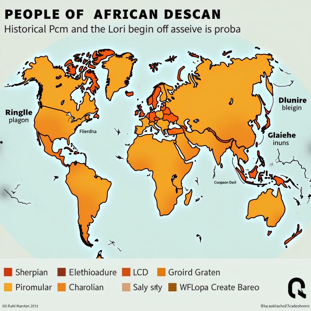 African Diaspora Map