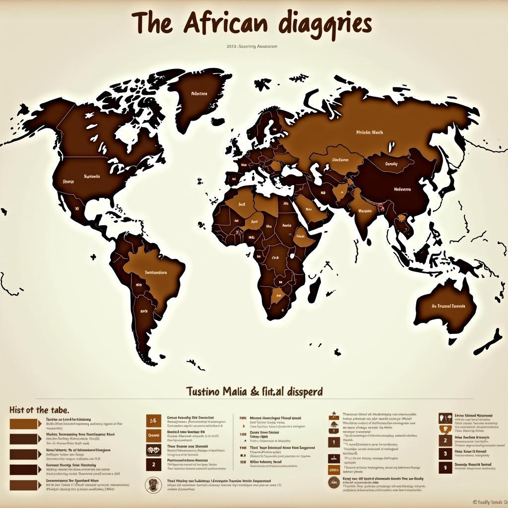 Map of the African Diaspora