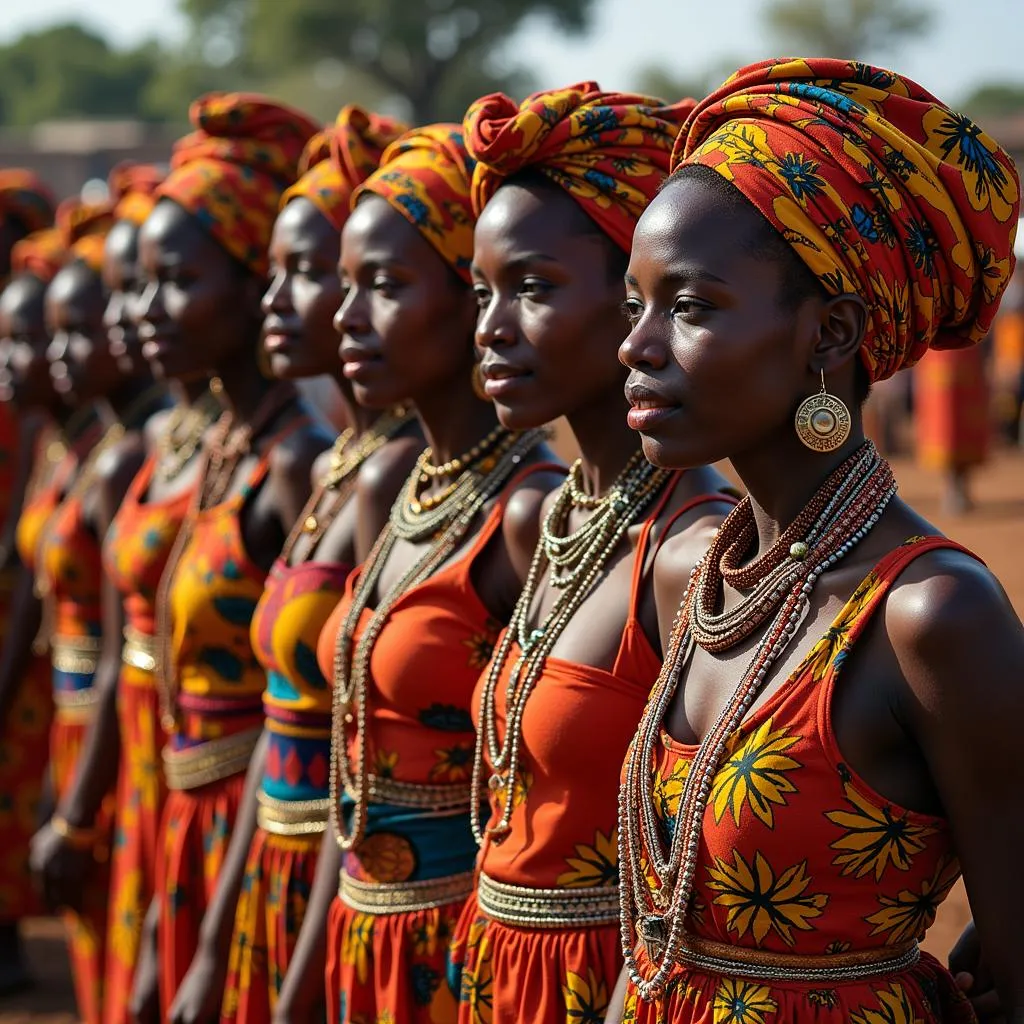 Image depicting the diverse cultures and people of Africa