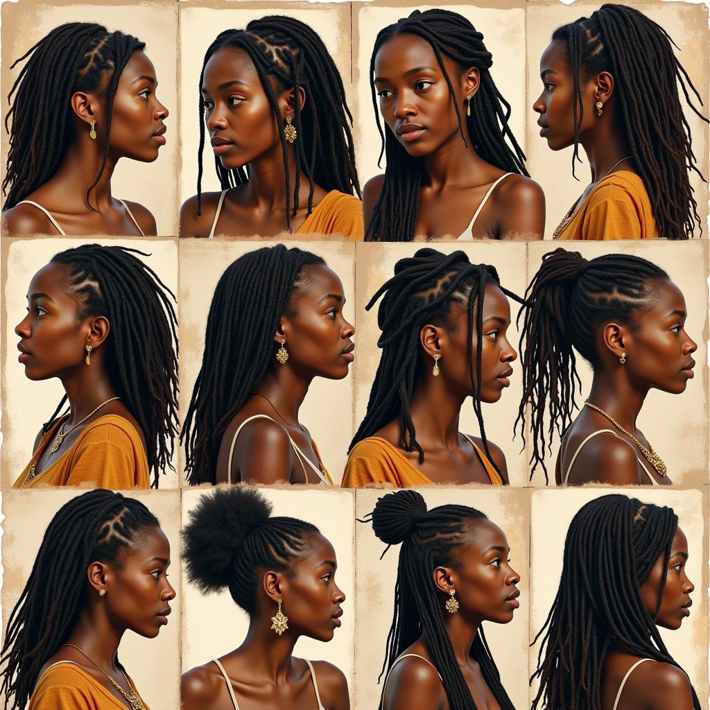 Various African Dreads Styles Throughout History