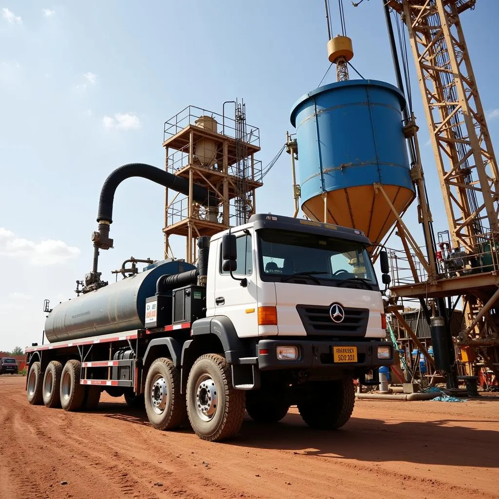 African Drilling Fluids Equipment in Action