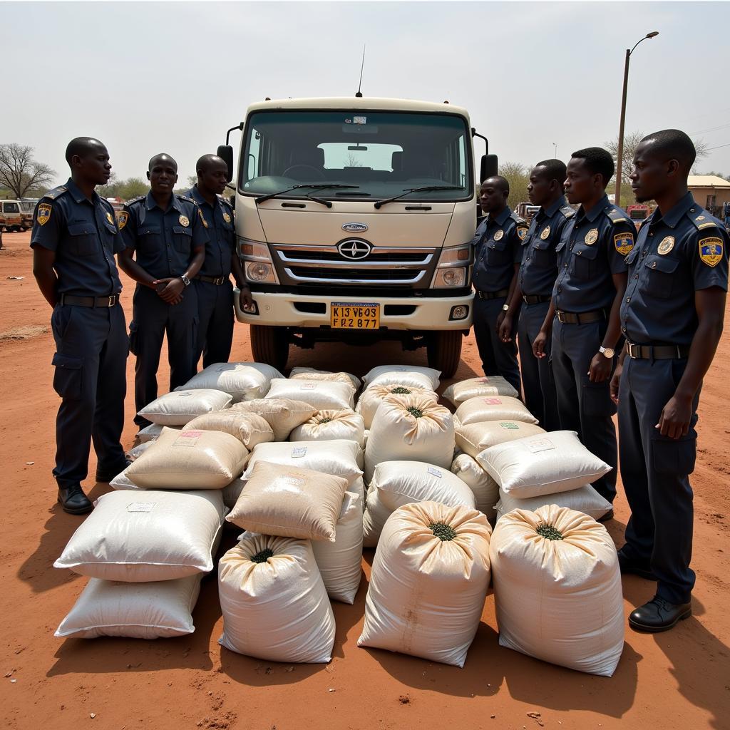 African drug enforcement efforts