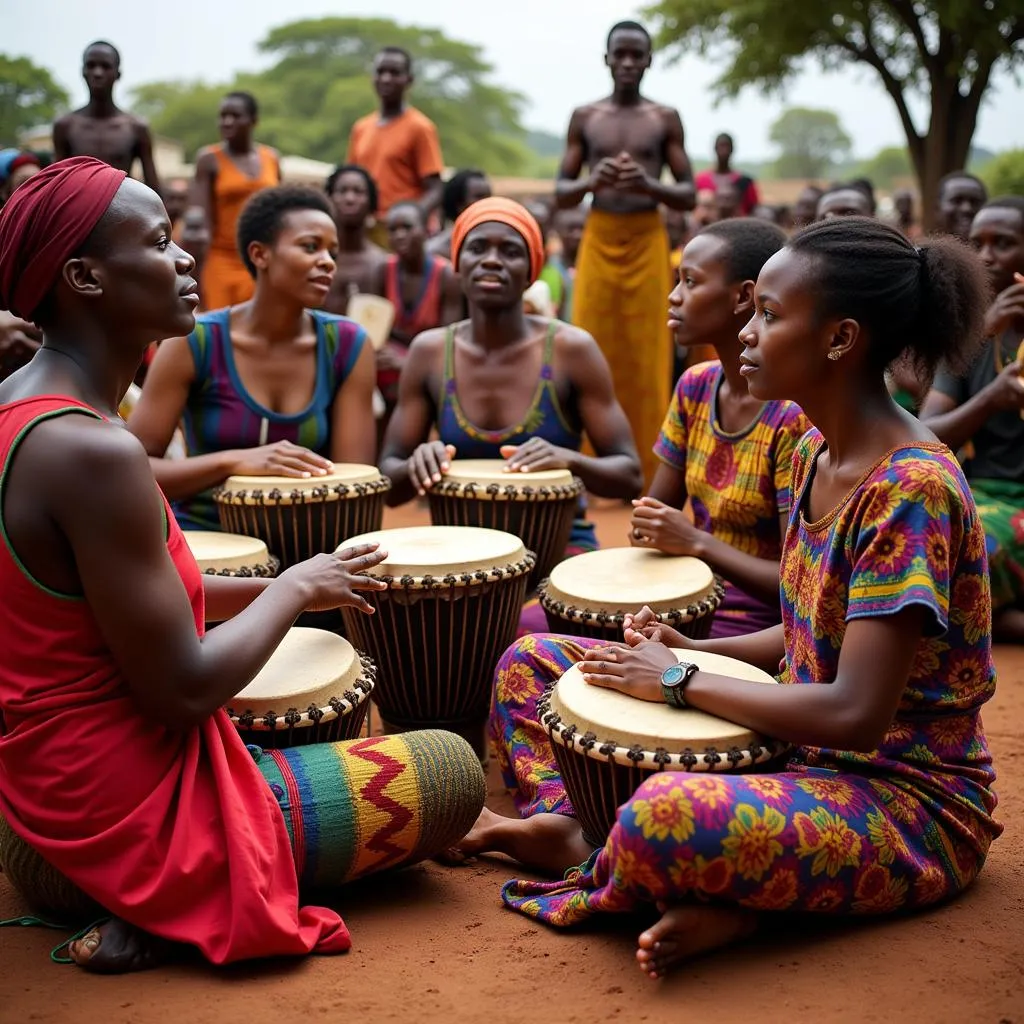 African Drum Circle