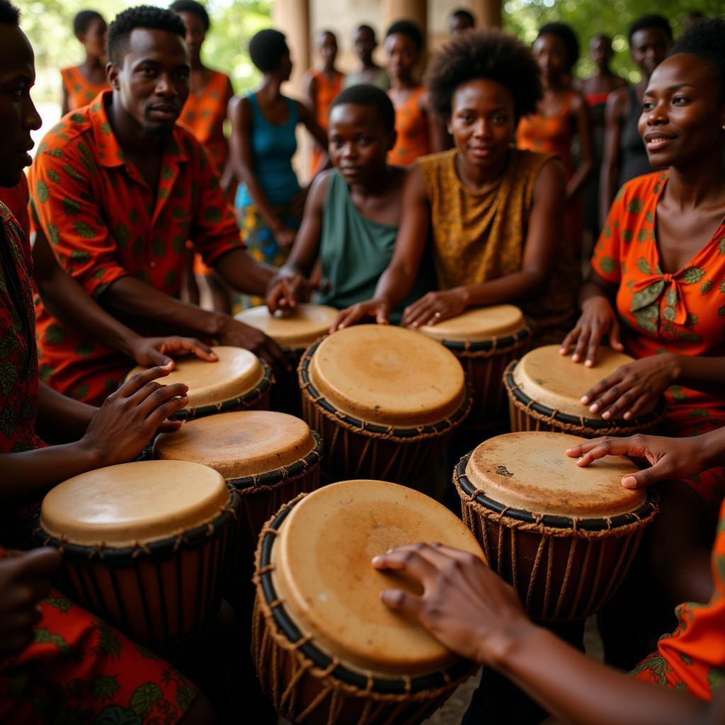 African Drum Circle