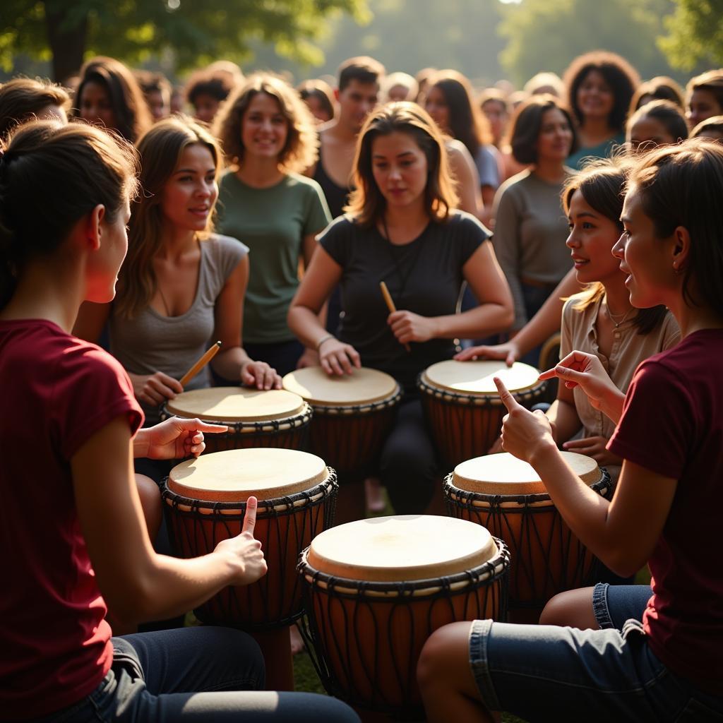 African Drum Circle