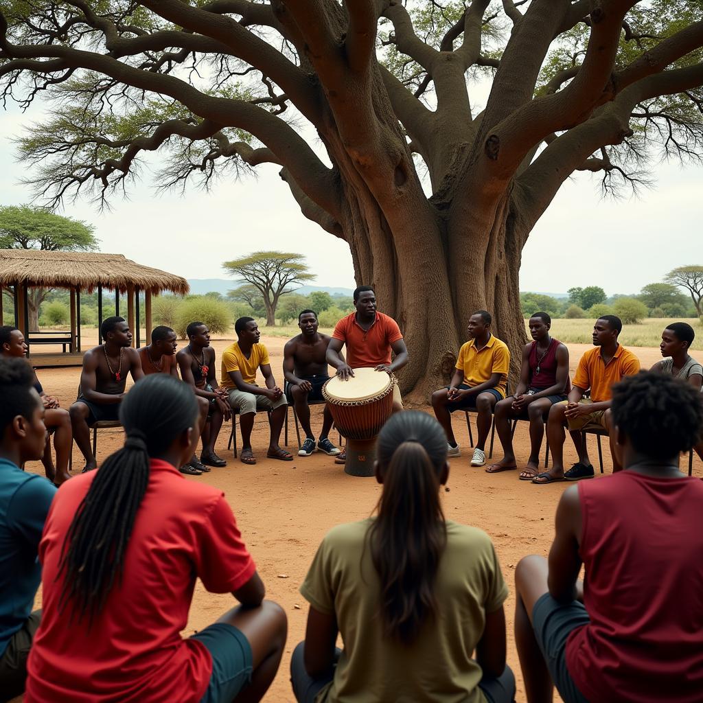 African Drum Communication