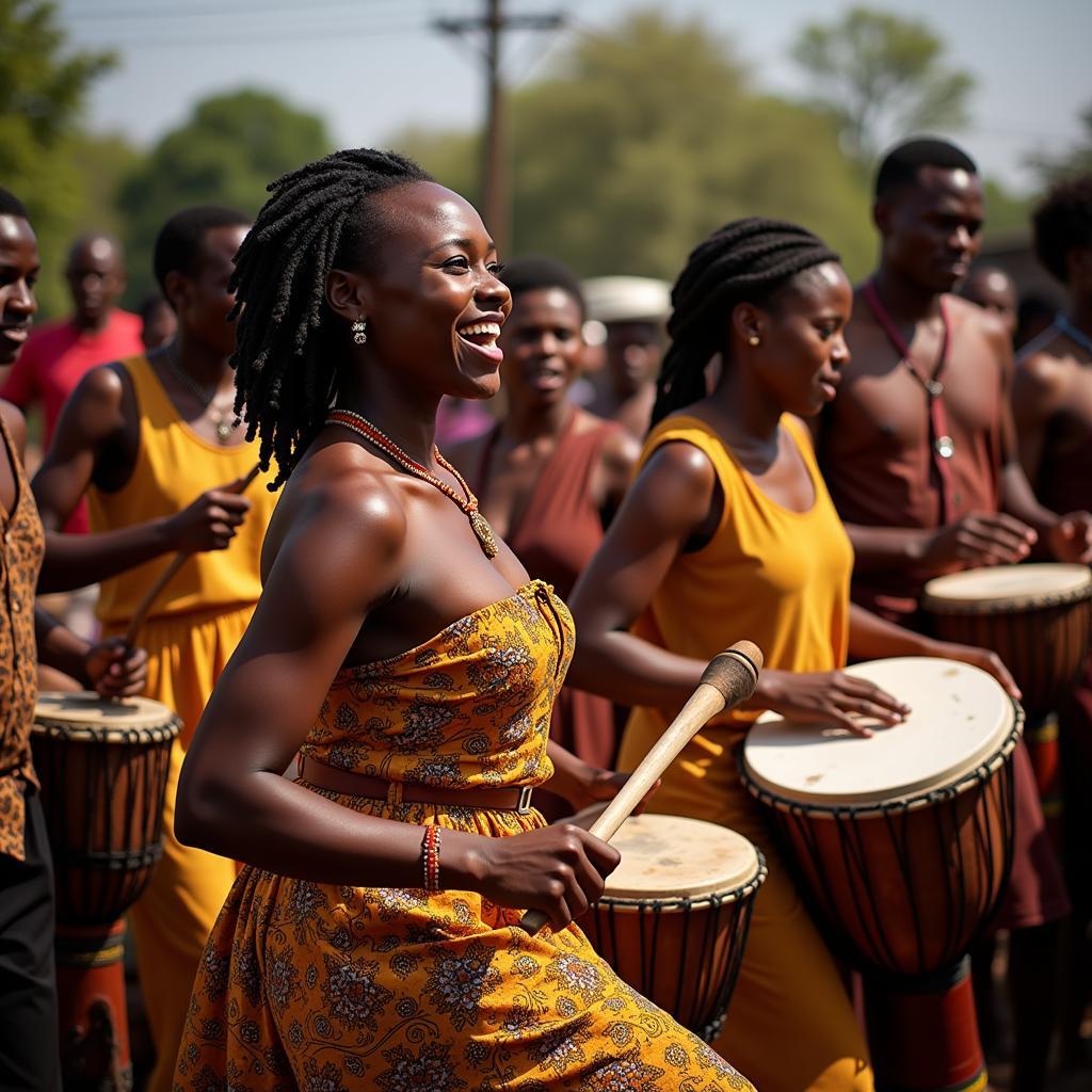 The Rhythmic Pulse of African Culture: Drumming and Dance 