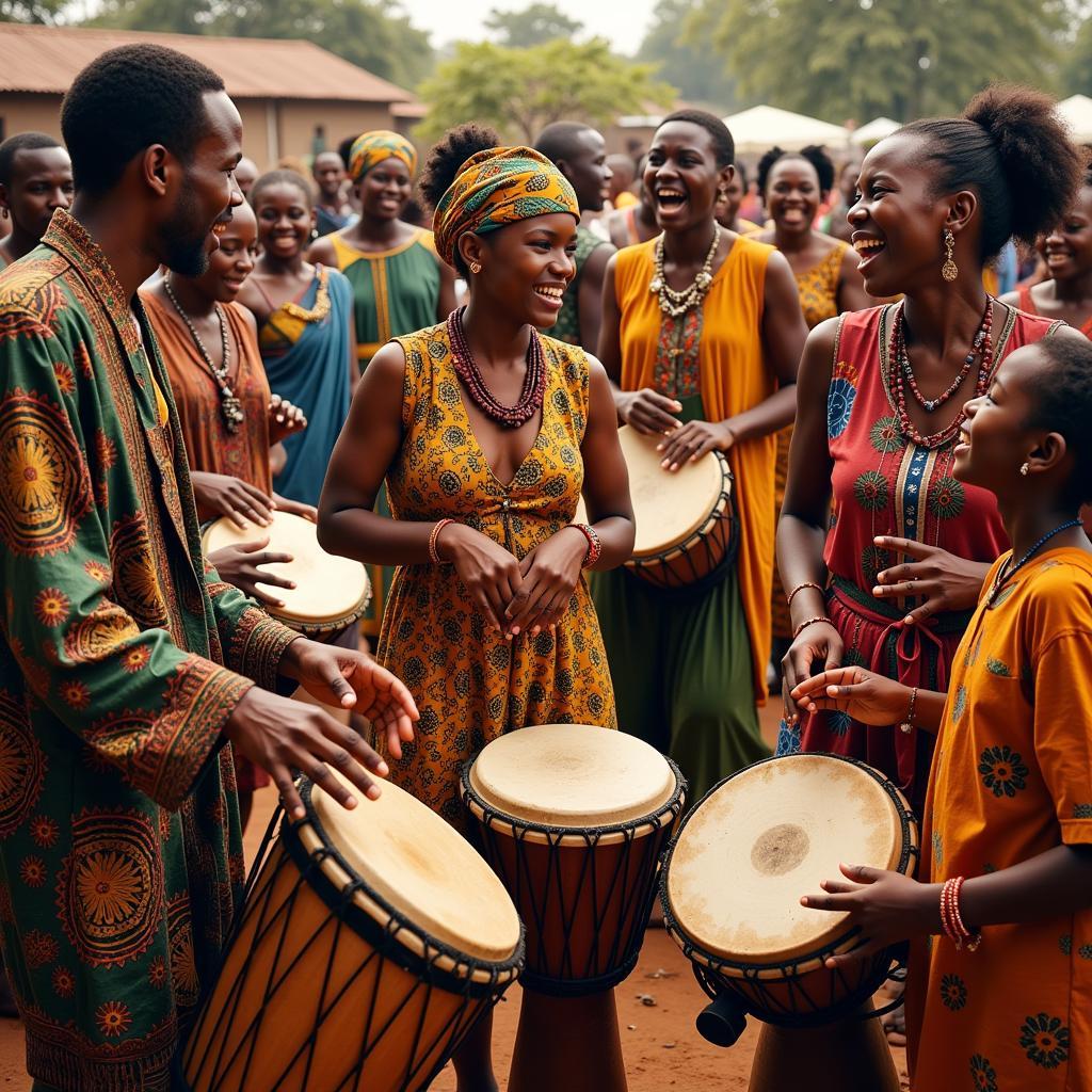 African Drumming Ceremony