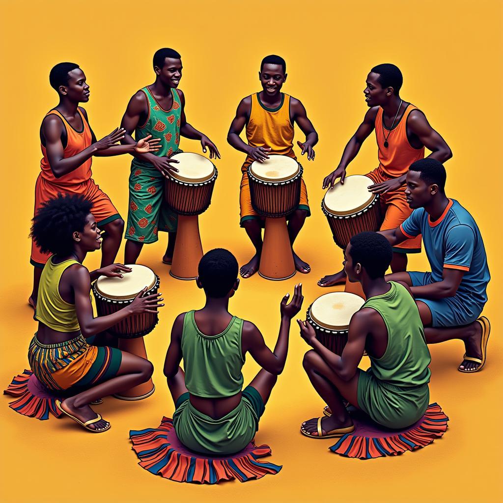 Polyrhythms in African Music