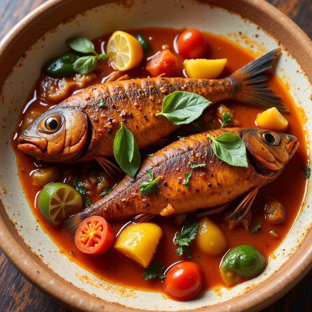 African Dry Catfish Stew