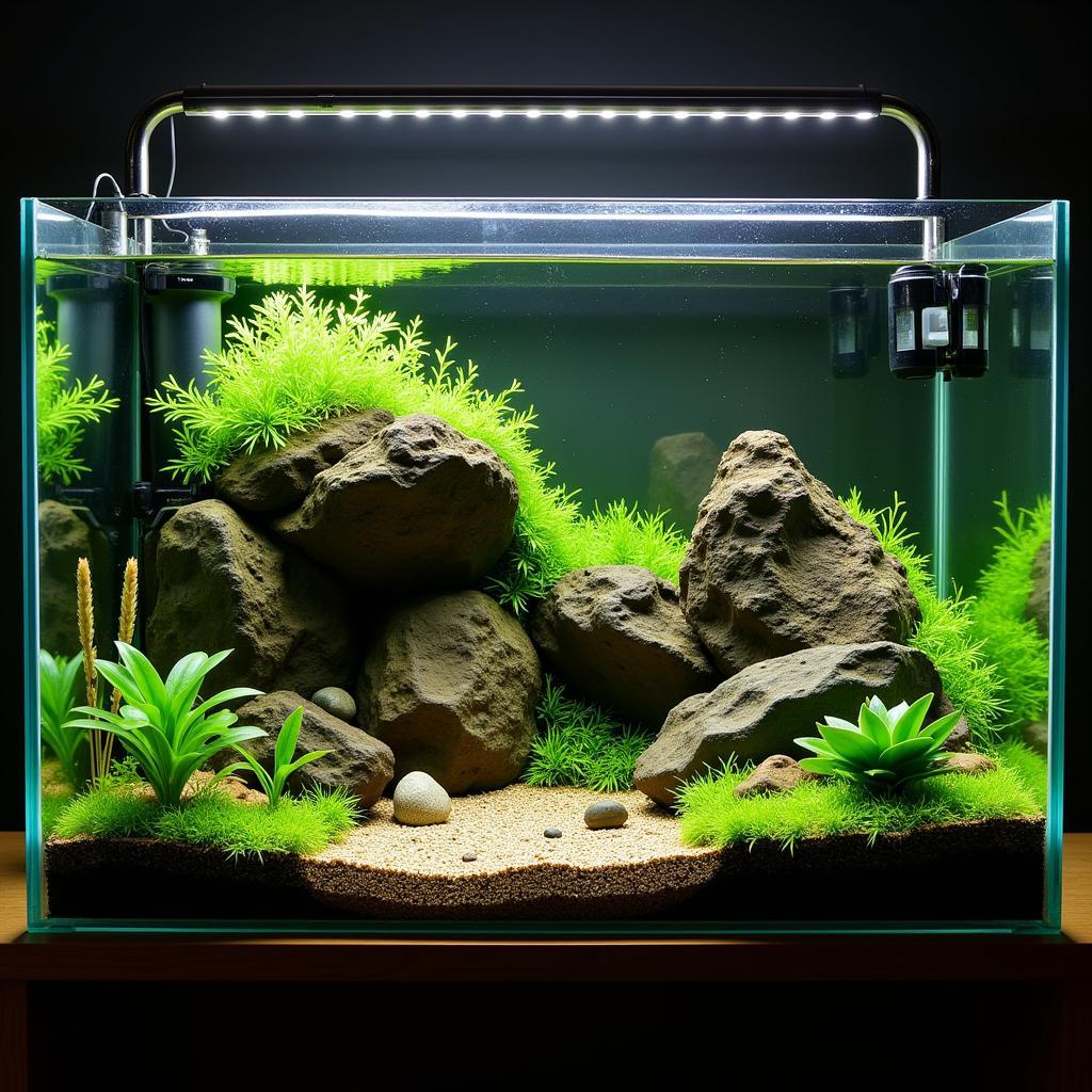 African Dwarf Frog Aquarium Setup