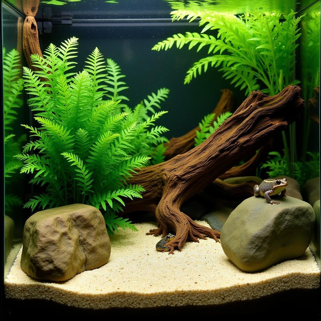 Ideal African Dwarf Frog Aquarium Setup