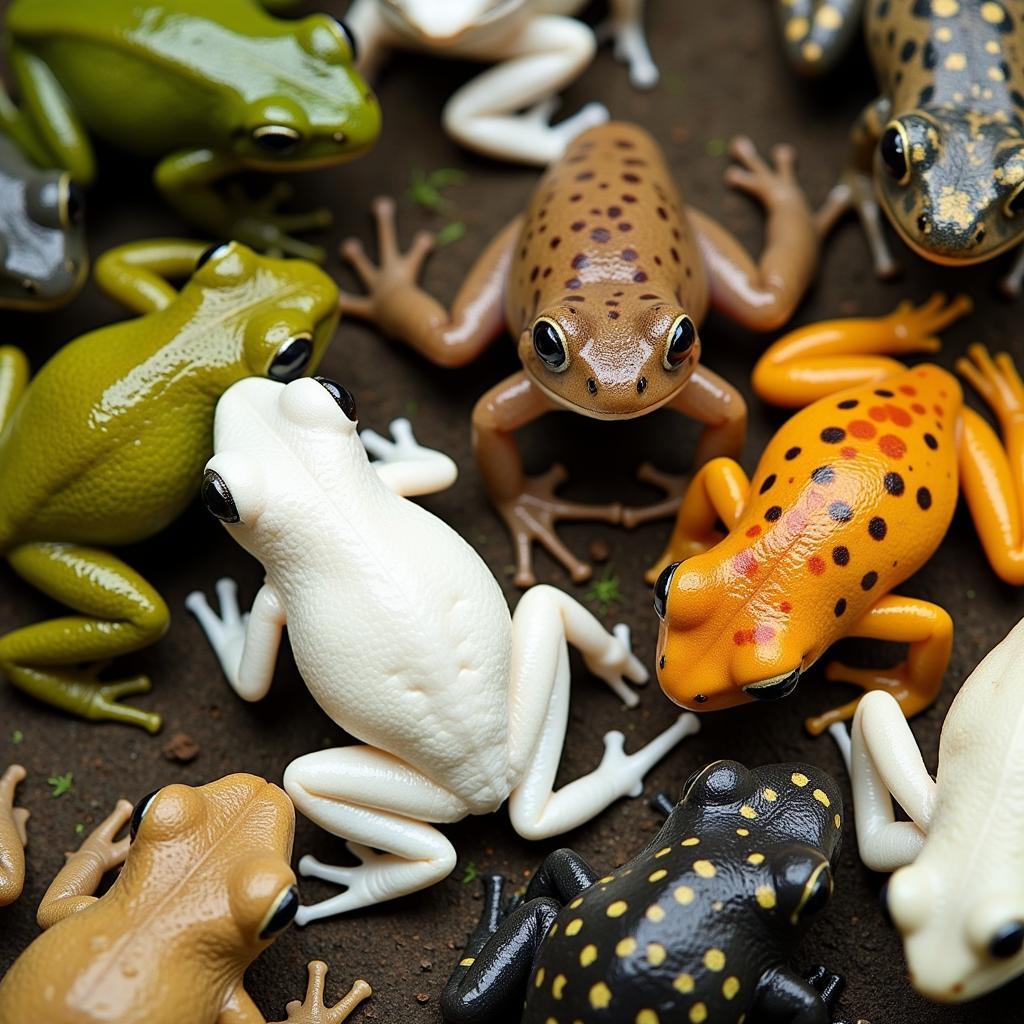 African Dwarf Frog Color Variations