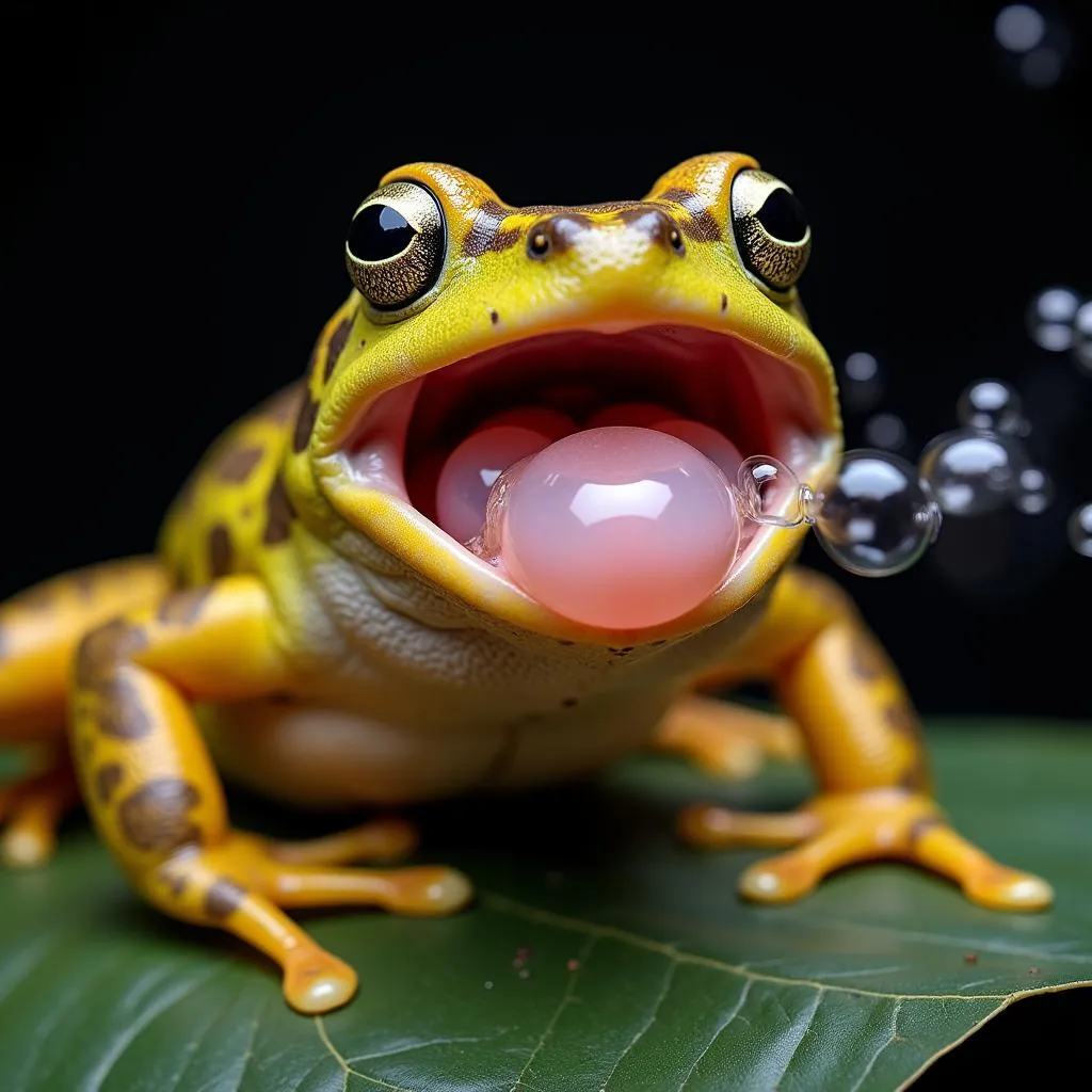 African Dwarf Frog Vocalizing