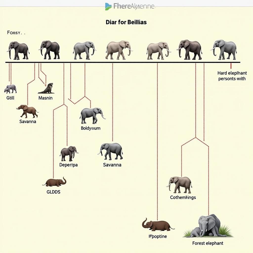 African Elephant Evolutionary Tree