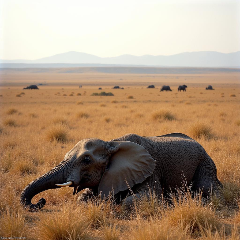 African Elephant Poaching in 2000