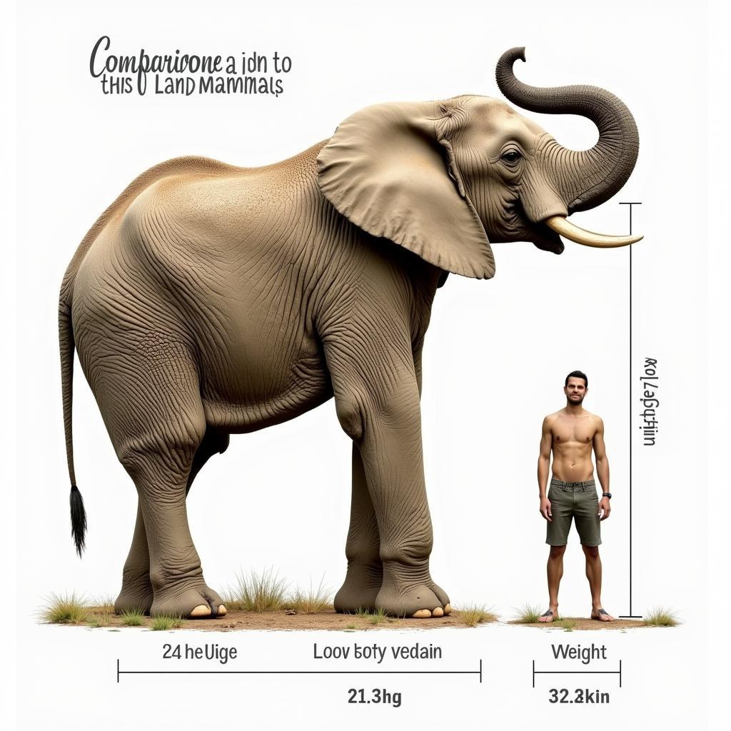 African Elephant Size Comparison