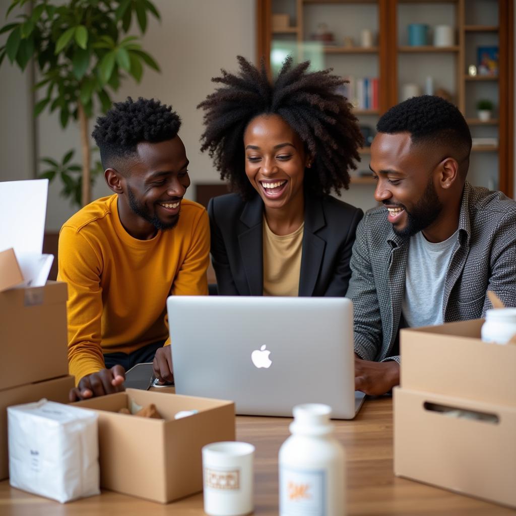 African entrepreneurs launching their ecommerce business