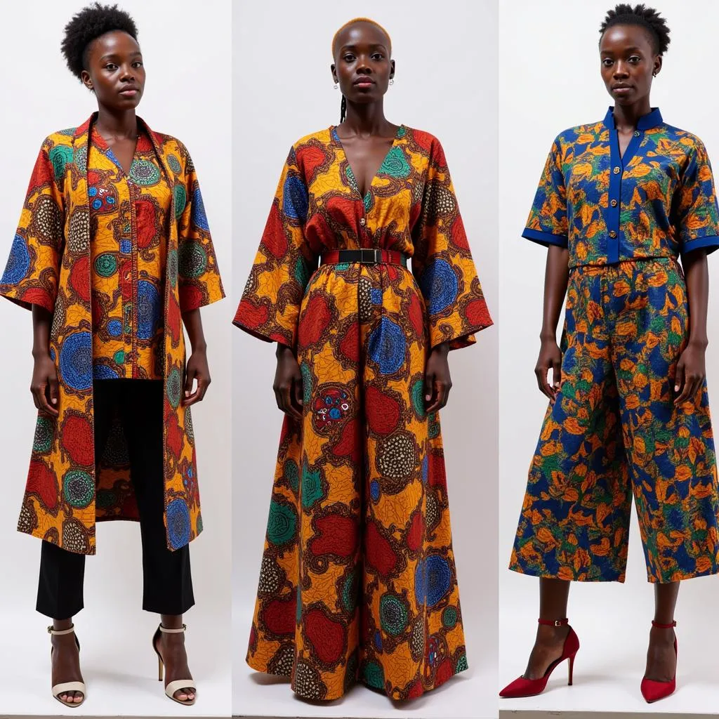 African Fabrics Inspired Designs by a Bronx Designer