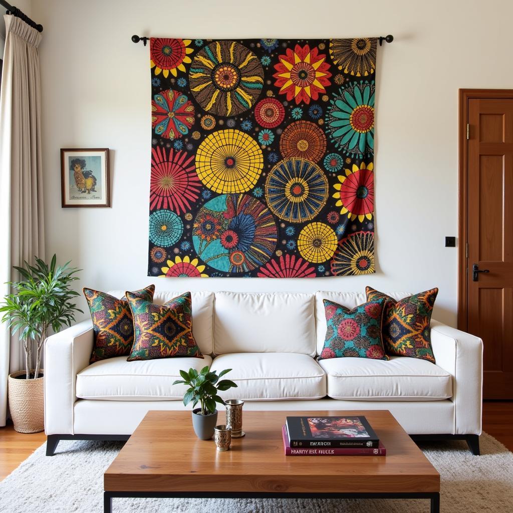 African Fabric in Home Decor