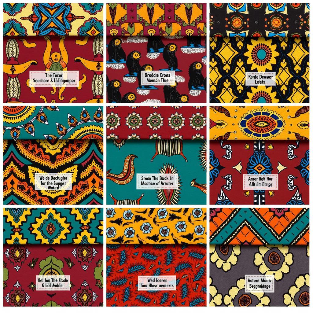 African Fabric Patterns and Their Meanings